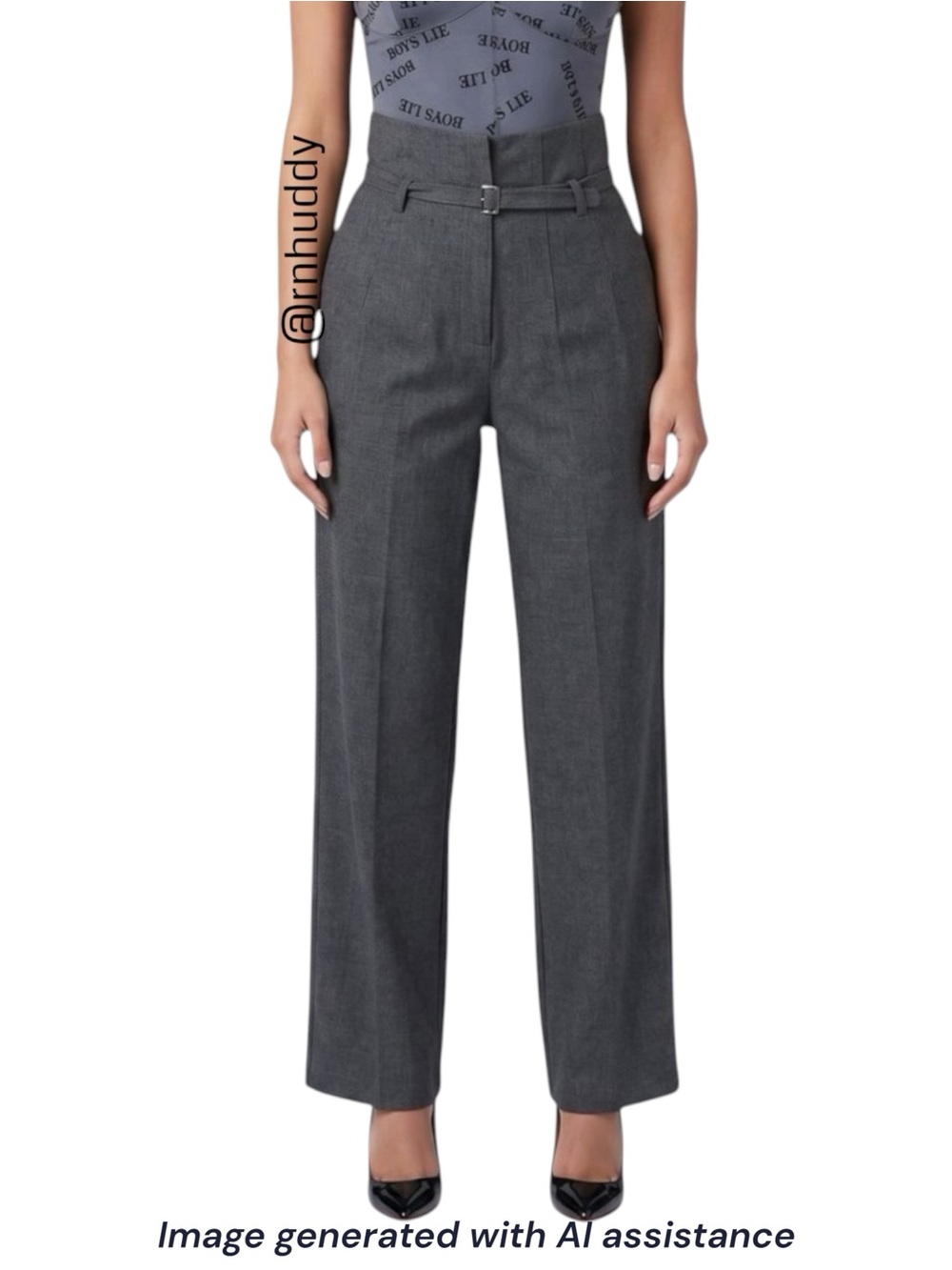 NWT Delphine The Label size 2 grey Convergence corset pants